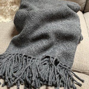 Hand loomed Alpaca Throw Blanket by PeruvianAccent